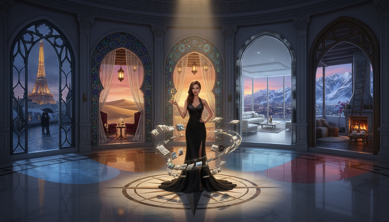 Story director mode showing narrative choice controls