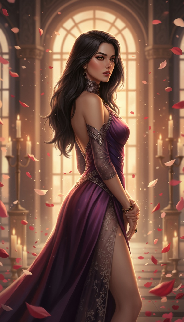 Character portrait illustration